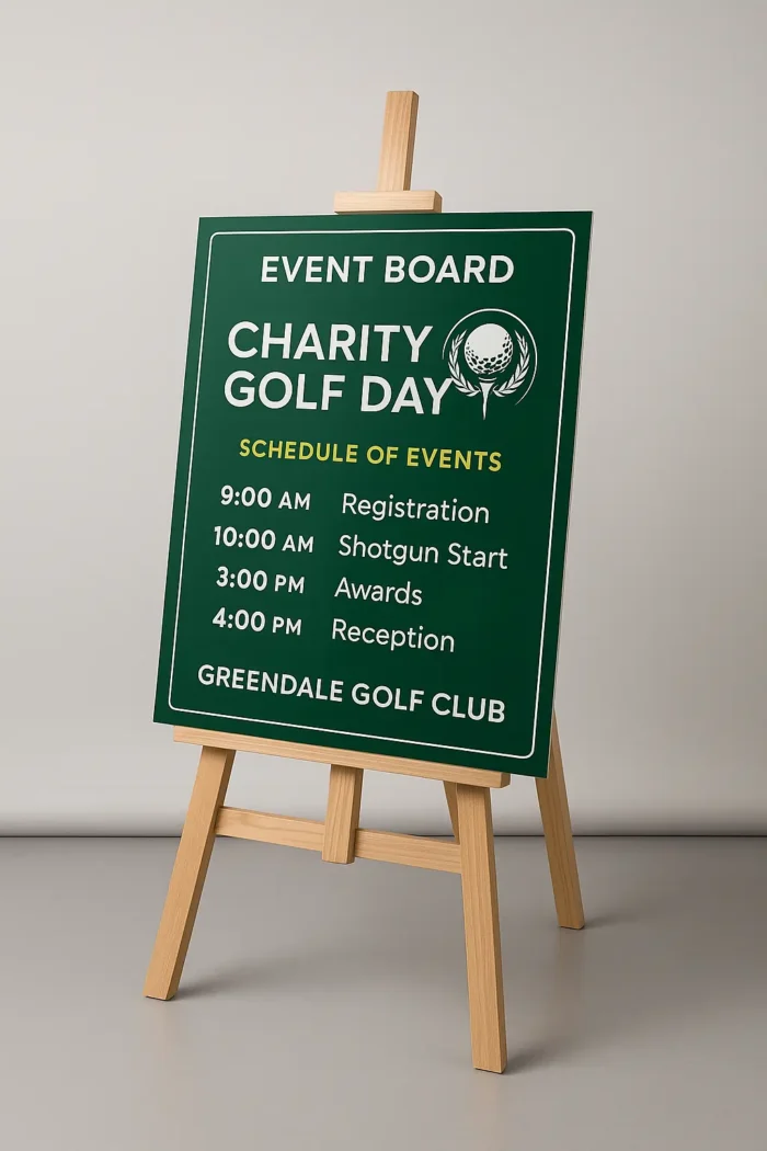 Event Board Print Designs