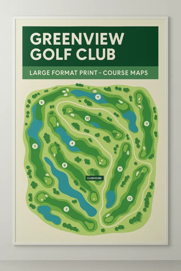 Large Format - Course maps